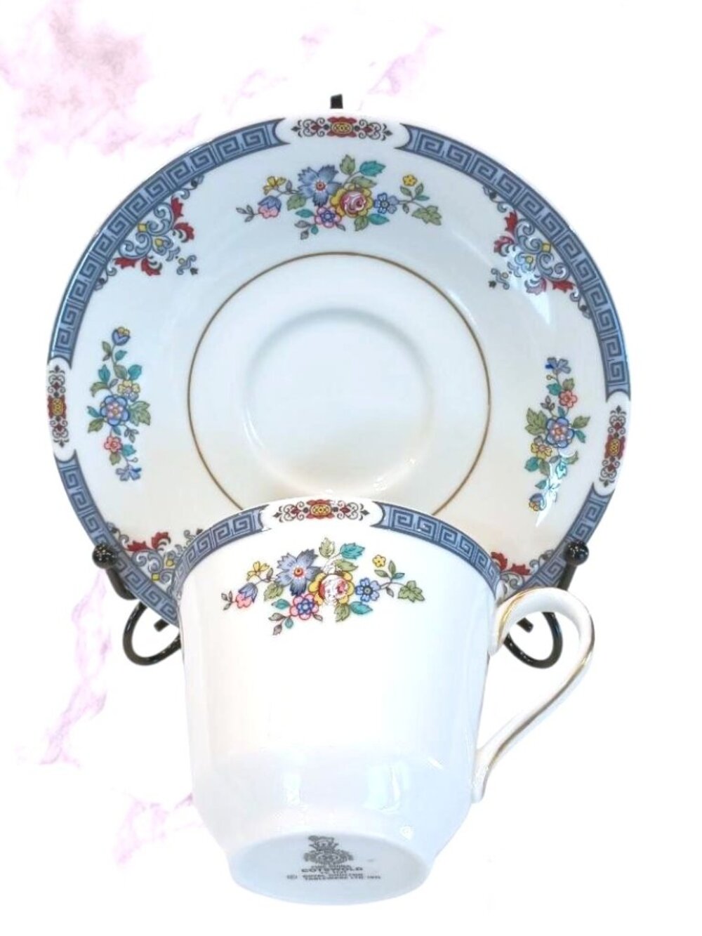 Vintage Royal Doulton Cotswold Cup and Saucer Set TC1121 Fine China England 1978
